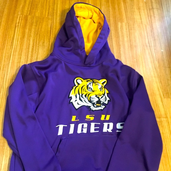 LSU Tigers Hoodie - Purple - Size: Small - Like New - Picture 1 of 2
